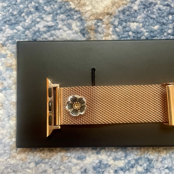 Coach Rose Gold Apple Watch Band - Picture 3 of 11